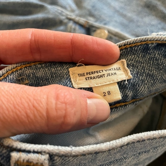 The Perfect Vintage Straight Jean Button Fly size 28 - Picture 3 of 12